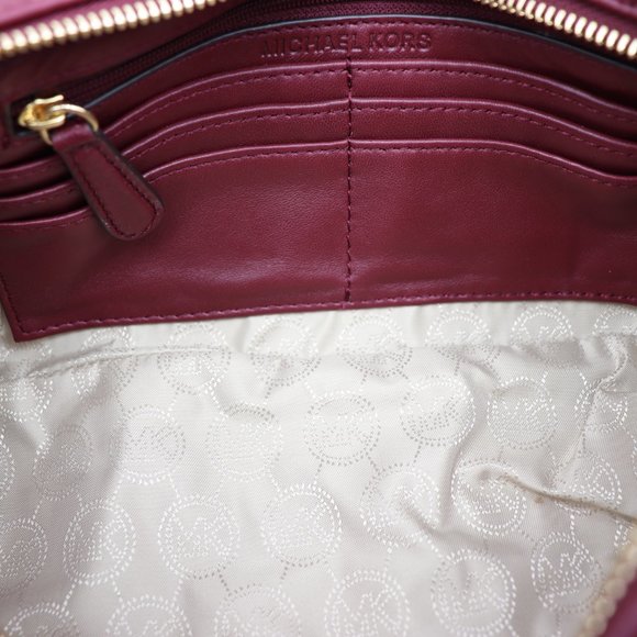 NWT Michael Kors Susannah Quilted Leather Convertible Satchel Bag - Picture 5 of 6